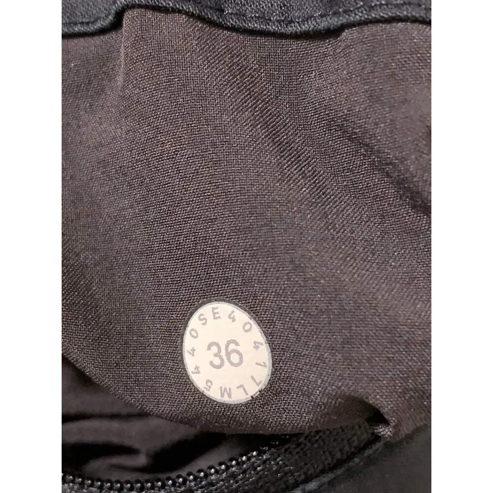 Lululemon Commission Pants Mens 36x31.5 Navy Blue Warpstreme Stretch ABC Chino